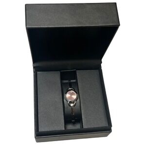 Movado Bracelet Silver Watch Women's Pink Dial Stainless Steel Swiss Quartz